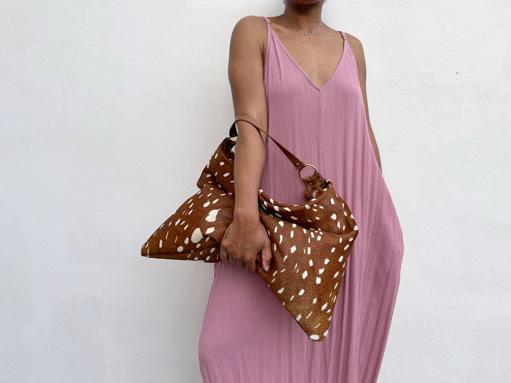 NEW! Delta Shoulder Bag - Axis Deer