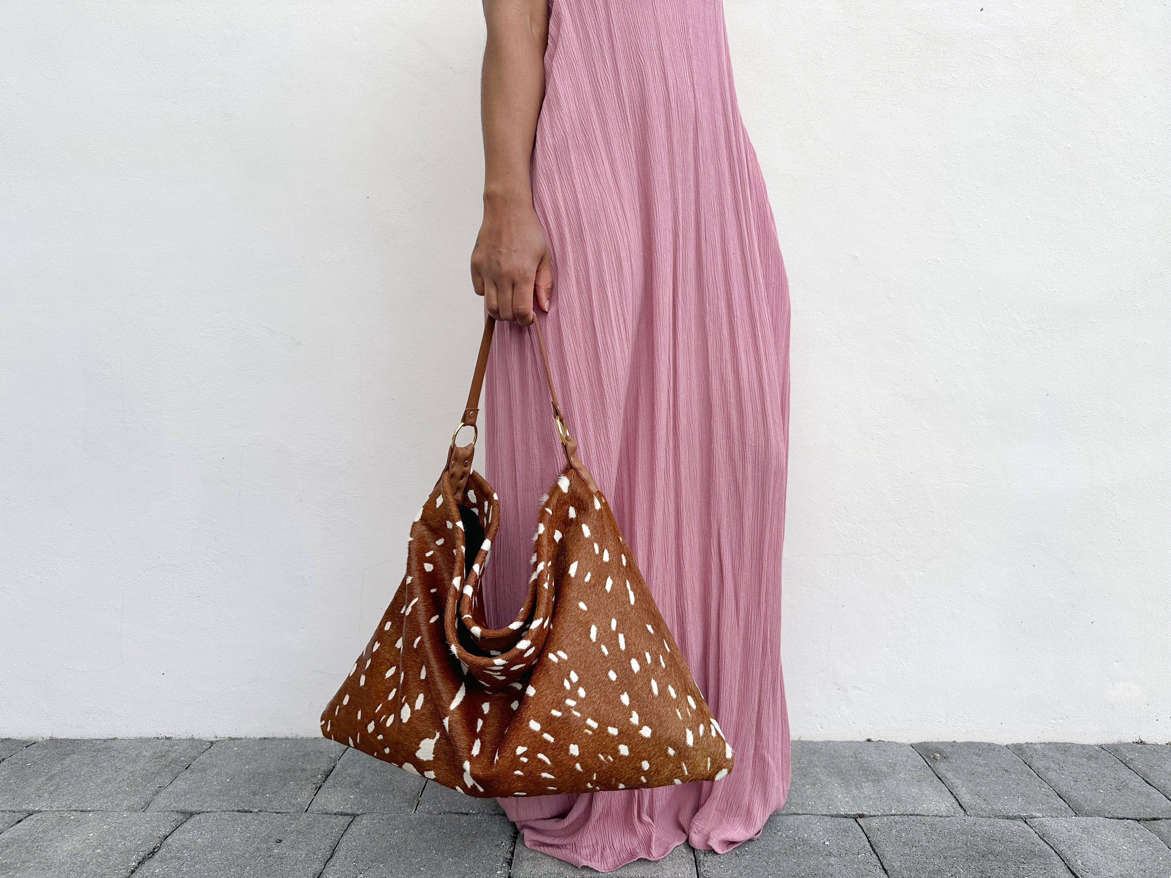 NEW! Delta Shoulder Bag - Axis Deer – Love Cortnie