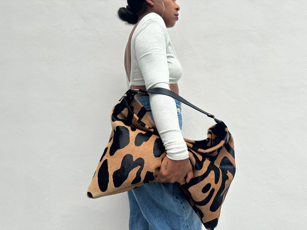 Delta Shoulder Bag - Jaguar Print