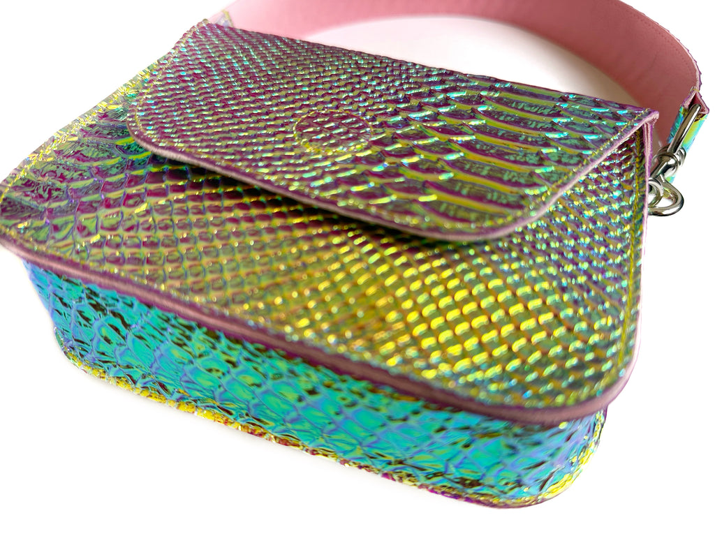 Kai Handbag - Holographic Leather