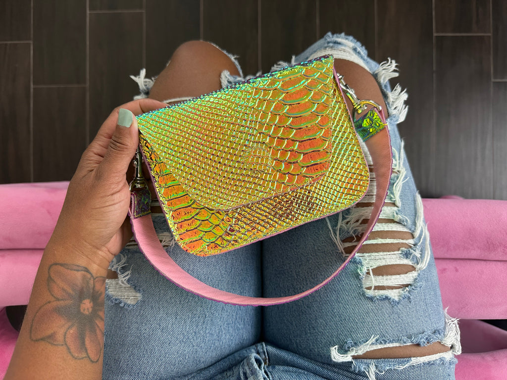 Kai Handbag - Holographic Leather