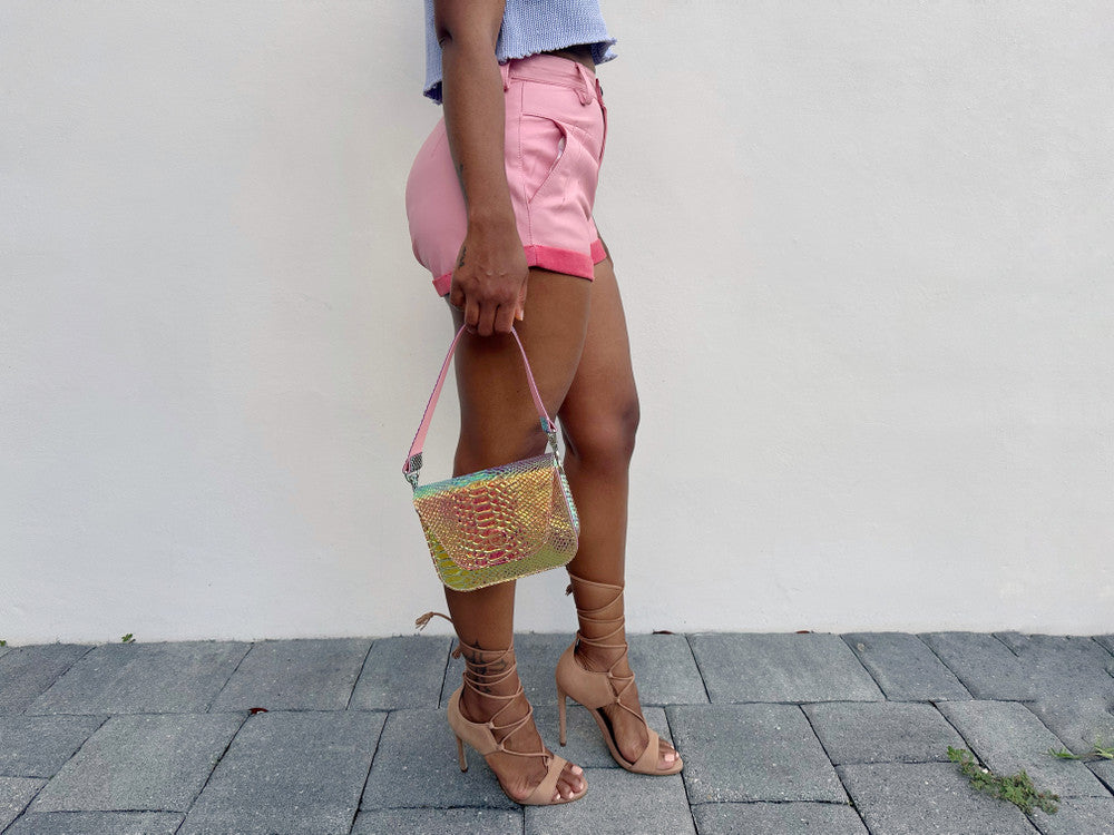 Kai Handbag - Holographic Leather