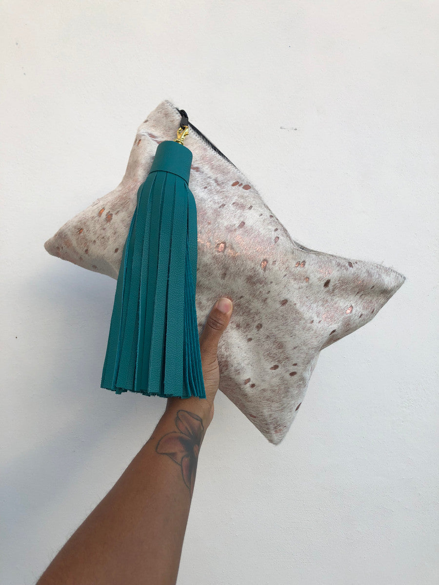 Jumbo Leather Tassel - MORE COLORS