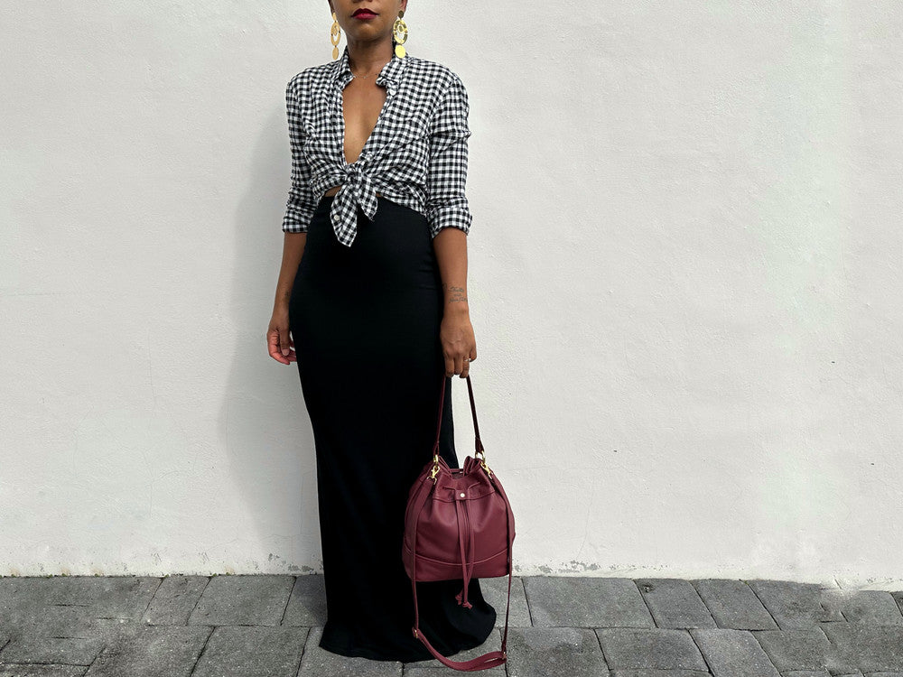 KeKe Leather Bucket Bag - MORE COLORS