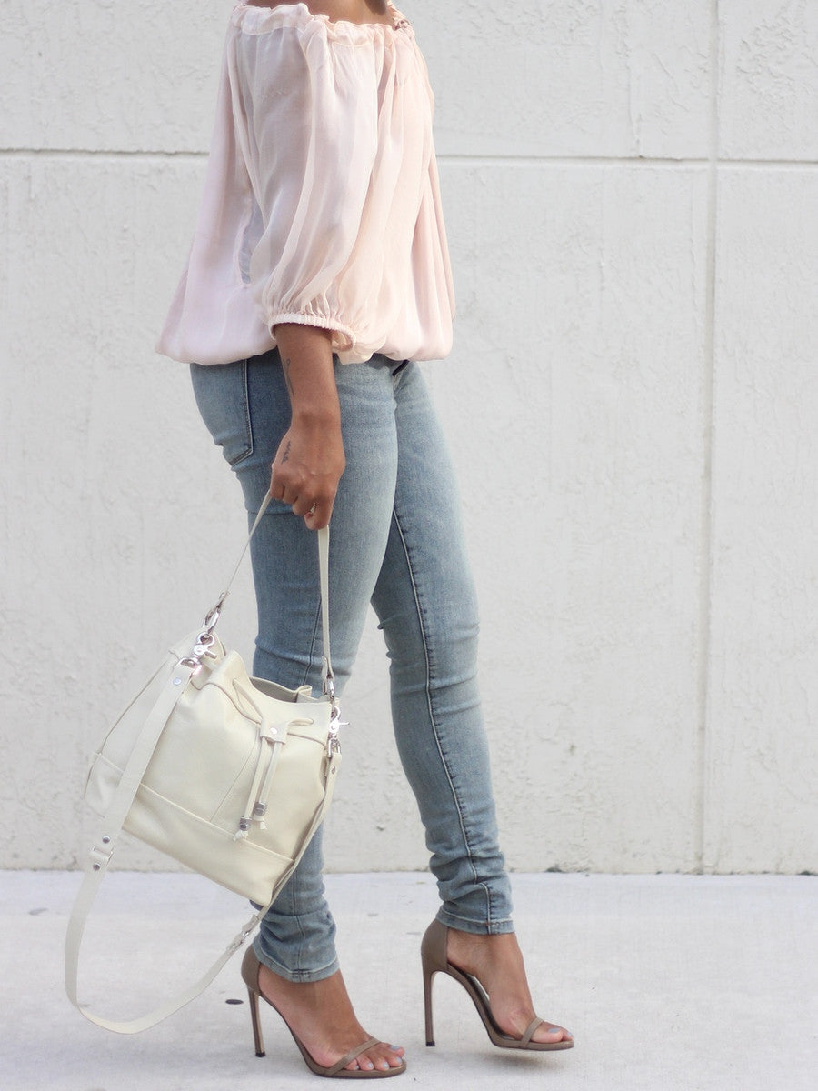 KeKe Leather Bucket Bag - MORE COLORS