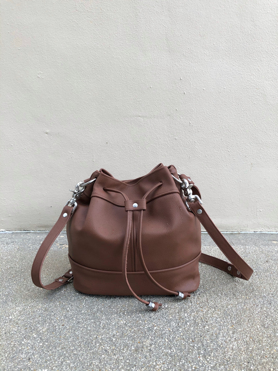 KeKe Leather Bucket Bag - MORE COLORS