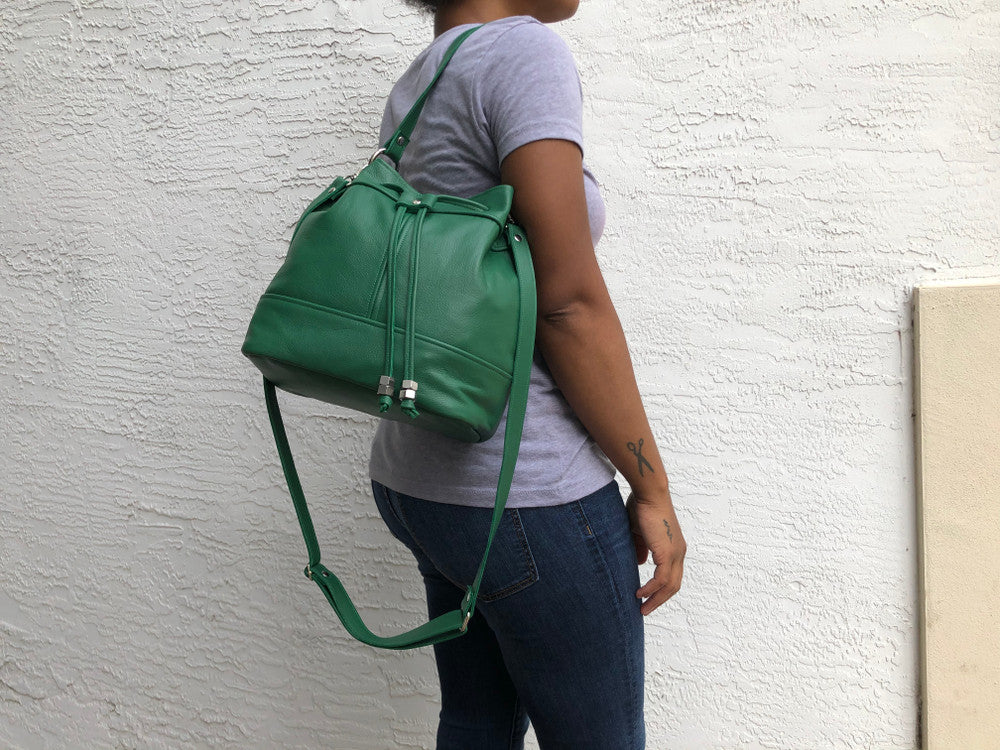KeKe Leather Bucket Bag - MORE COLORS