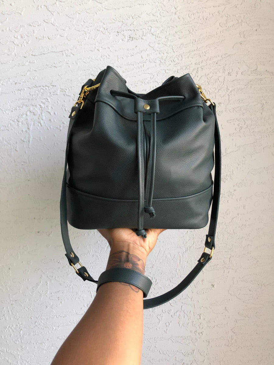 KeKe Leather Bucket Bag - MORE COLORS