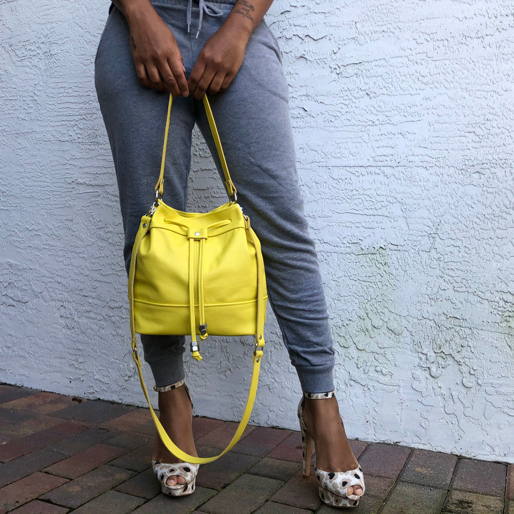 KeKe Leather Bucket Bag - MORE COLORS