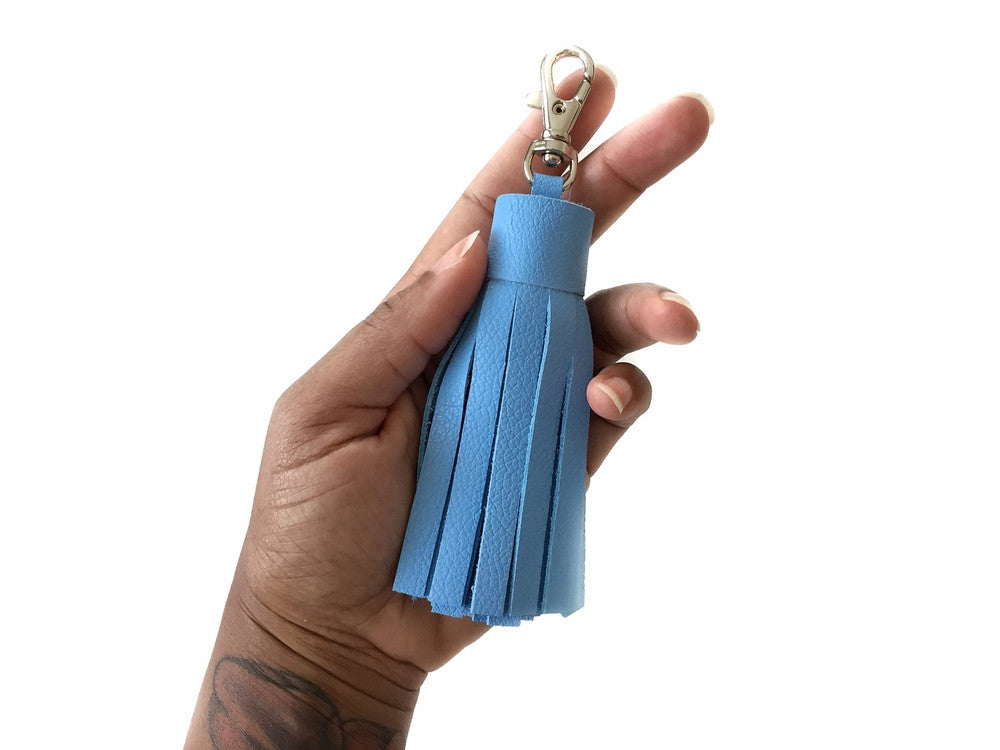 Medium Leather Tassel - MORE COLORS
