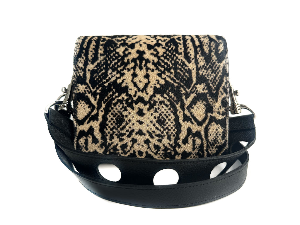 NEW! Mini Snap Crossbody - Python Calf Hair