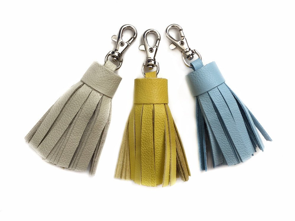 Small Leather Tassel - MORE COLORS