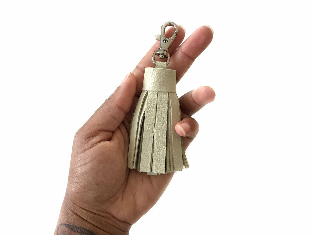 Small Leather Tassel - MORE COLORS