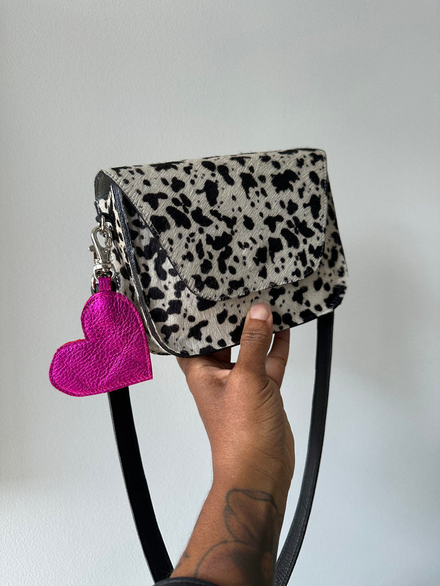 NEW! Sweetheart Charm - Metallic Leather