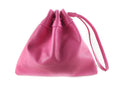 Three Points Drawstring Mini Leather Bag - MORE COLORS